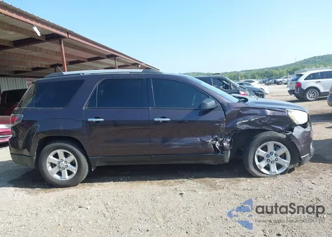 2015 GMC Acadia Sle-2 из США, поврежденный, VIN 1GKKRPKD0FJ384148